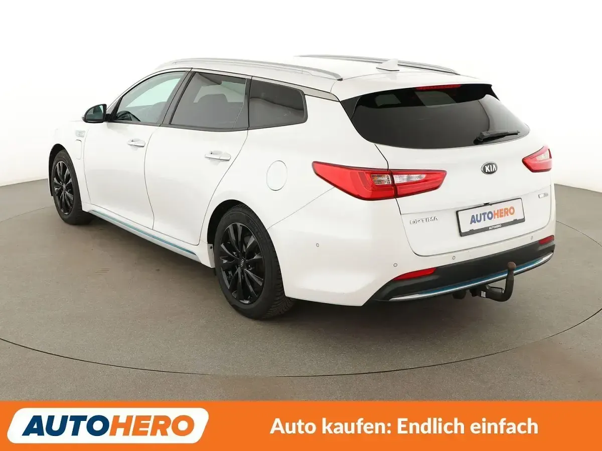 Gebraucht Kia Optima Spirit 205 PS (150 kW) 2018 Weiß Kombi