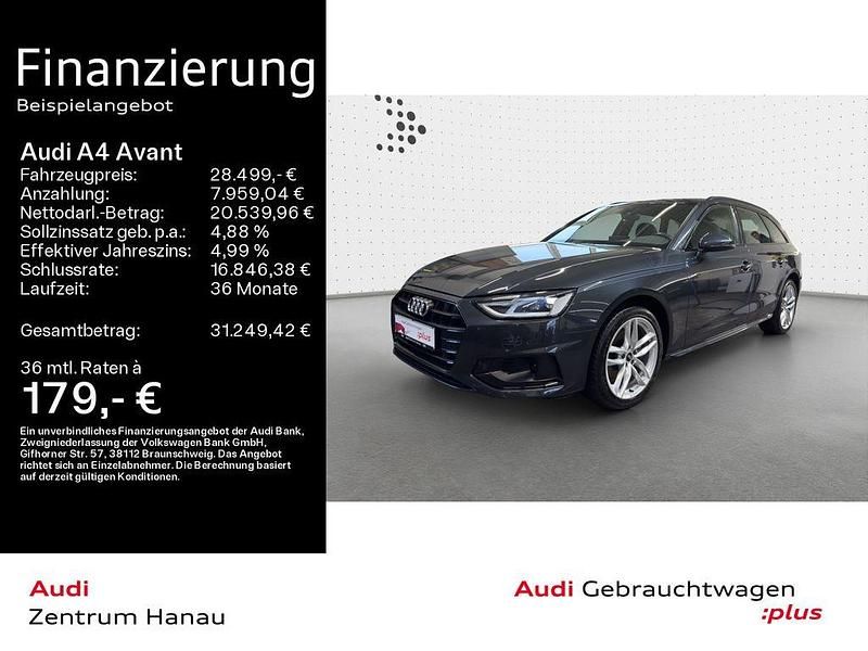 Grau Gebraucht 2023 Audi A4 Advanced Kombi | 28.499 € (Fairer Preis) - Bild 1/4