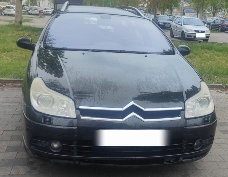 Schwarz Gebraucht 2005 Citroën C5 Exclusive Kombi | 1.100 € - Bild 1/4
