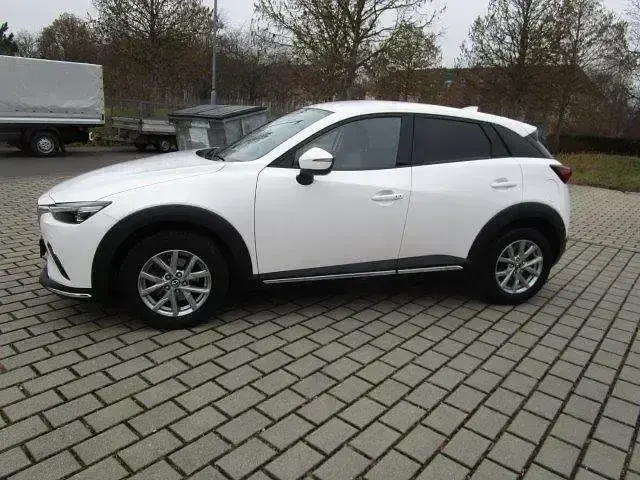 Gebraucht Mazda CX-3 Sports-Line 121 PS (88 kW) 2019 Satinweiß metallic SUV