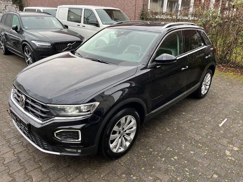 Schwarz Gebraucht 2019 VW T-Roc Sport SUV | 19.980 € (Guter Preis) - Bild 1/4