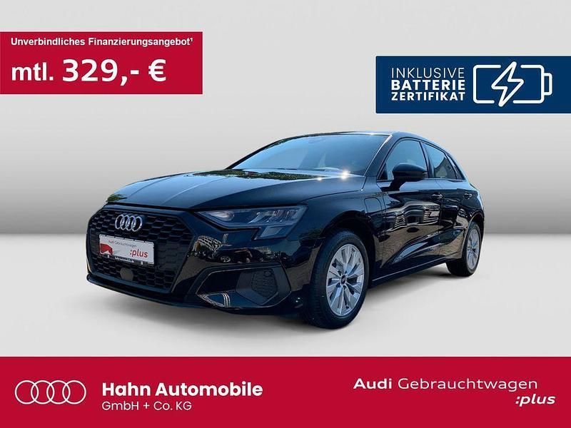 Schwarz Gebraucht 2022 Audi A3 Sportback e-tron Limousine | 26.430 € (Etwas zu teuer) - Bild 1/2