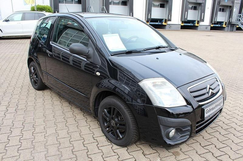 Gebraucht Citroën C2 60 PS (44 kW) 2008 Schwarz Kleinwagen