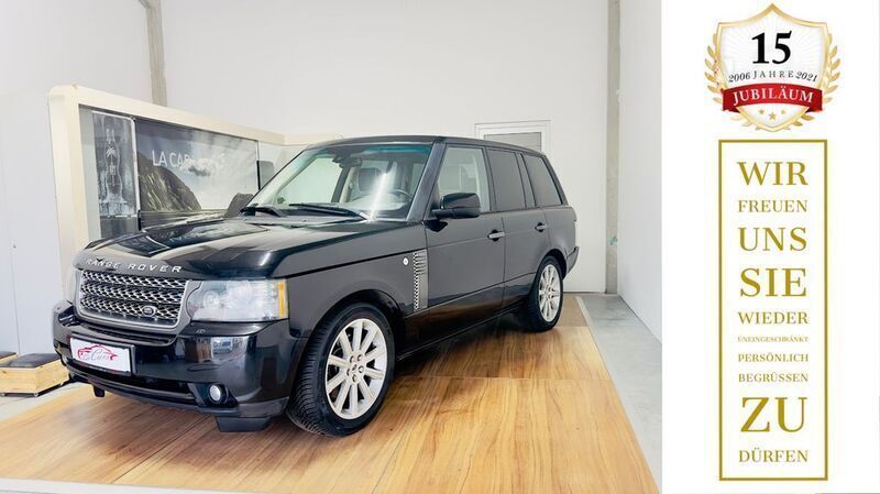 Schwarz Gebraucht 2009 Land Rover Range Rover SE SUV | 13.500 € (Fairer Preis) - Bild 1/4