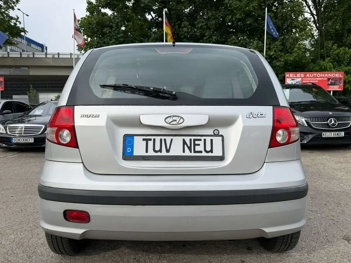 Gebraucht Hyundai Getz 86 PS (63 kW) 2005 Silber Kleinwagen