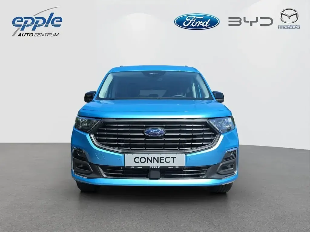 Neu Ford Grand Tourneo Connect Titanium 150 PS (110 kW) 2026 Blau Van / Kleinbus