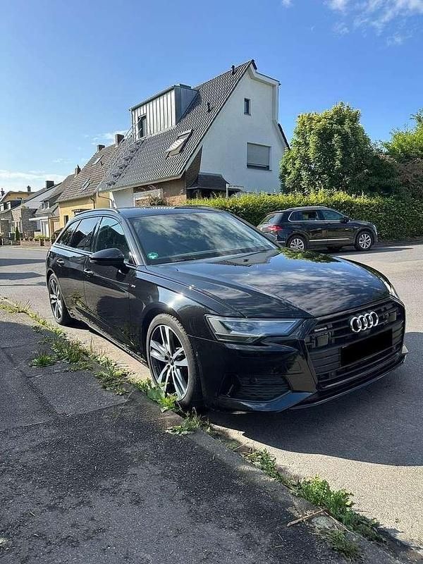 Schwarz Gebraucht 2023 Audi A6 S-Line Kombi | 38.900 € (Superpreis) - Bild 1/4