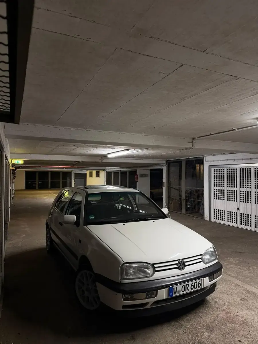 Gebraucht VW Golf III 90 PS (66 kW) 1994 Weiß Kleinwagen