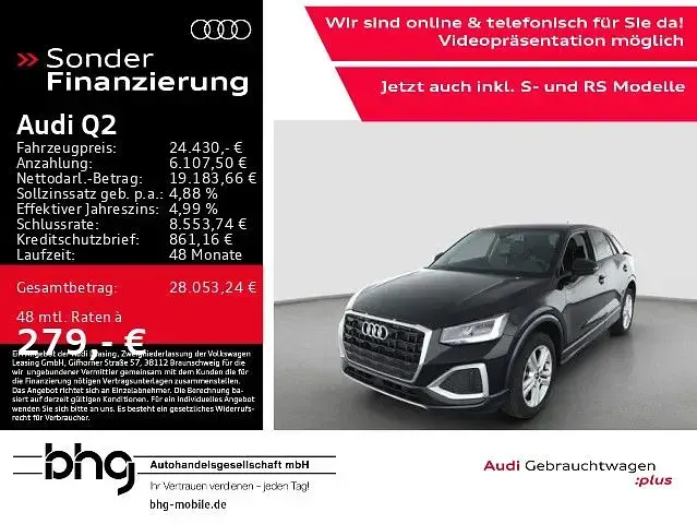 Gebraucht Audi Q2 Advanced Plus 116 PS (85 kW) 2025 Mythosschwarz metallic SUV