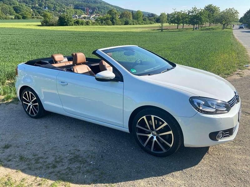 Gebraucht VW Golf Cabriolet 160 PS (117 kW) 2012 Weiß Cabrio