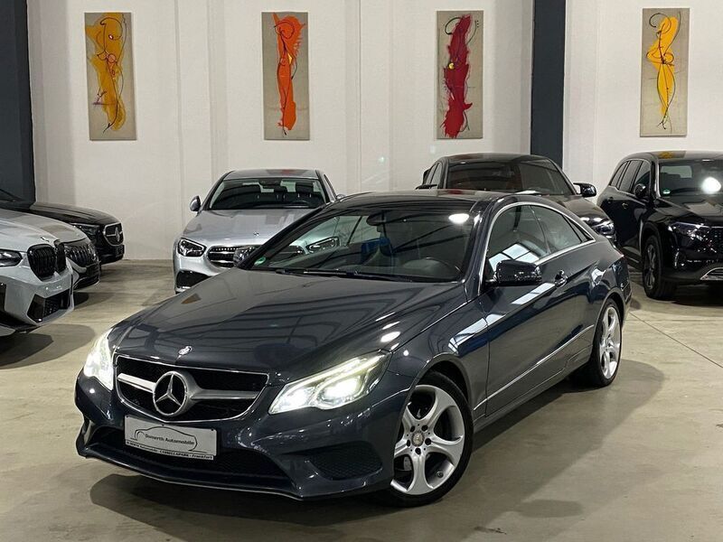 Grau Gebraucht 2016 Mercedes E220 Coupé | 15.900 € (Superpreis) - Bild 1/4