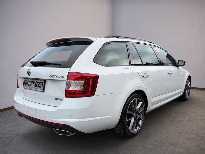 Gebraucht Skoda Octavia RS 184 PS (135 kW) 2016 Weiß Kombi