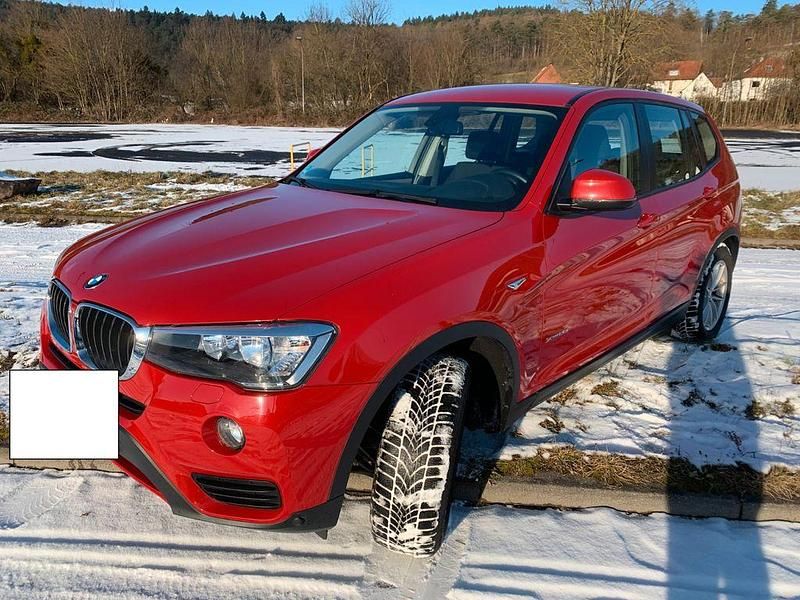 Gebraucht BMW X3 Advantage 184 PS (135 kW) 2017 Rot SUV
