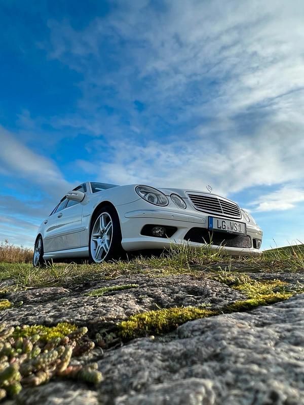 Gebraucht Mercedes E55 AMG 476 PS (350 kW) 2004 Weiß Limousine