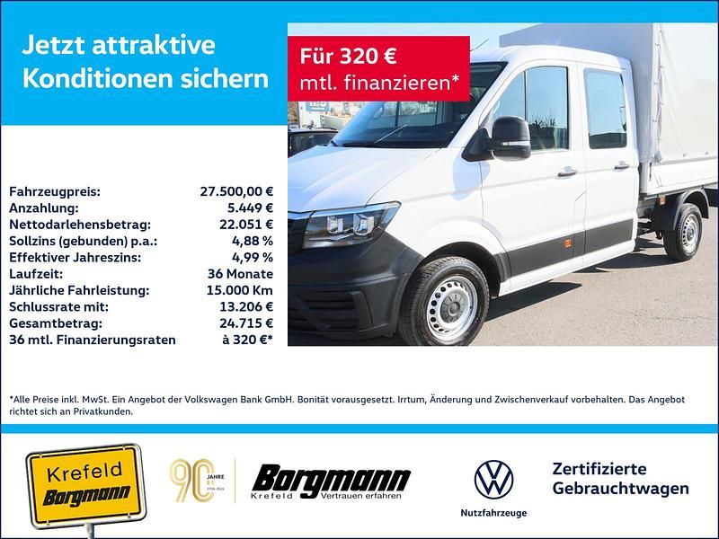 Gebraucht VW Crafter 102 PS (75 kW) 2021 Candyweiß Van