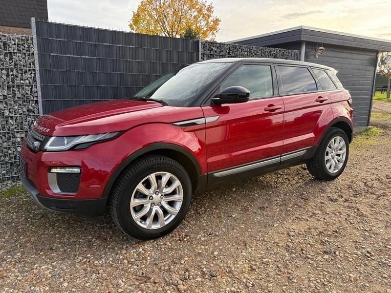 Firenze red (metallic) Gebraucht 2017 Land Rover Range Rover evoque SE SUV | 14.900 € (Superpreis) - Bild 1/4