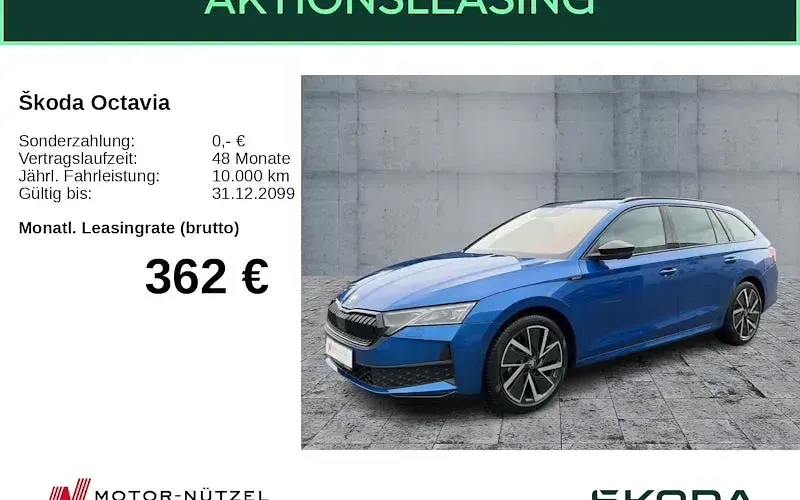 Gebraucht Skoda Octavia SportLine 150 PS (110 kW) 2025 Kombi