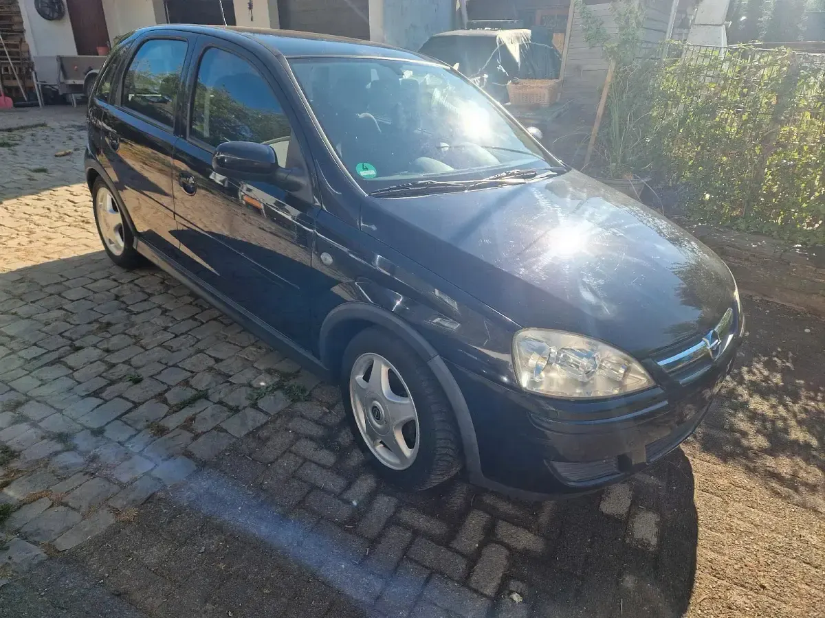 Gebraucht Opel Corsa 80 PS (58 kW) 2005 Schwarz Kleinwagen