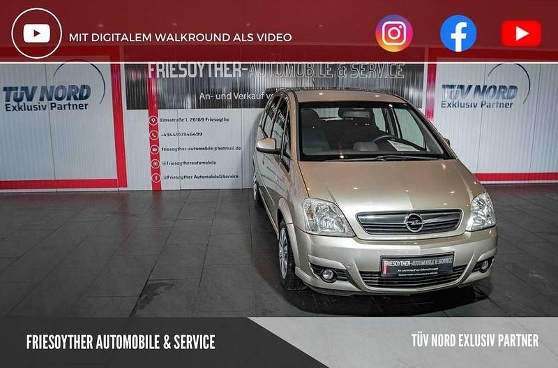 Silber Gebraucht 2008 Opel Meriva Edition Van / Kleinbus | 3.490 € (Etwas zu teuer) - Bild 1/4