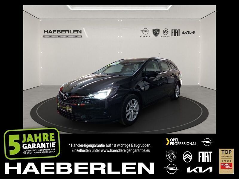 Schwarz Gebraucht 2022 Opel Astra Edition Kombi | 15.380 € (Superpreis) - Bild 1/4