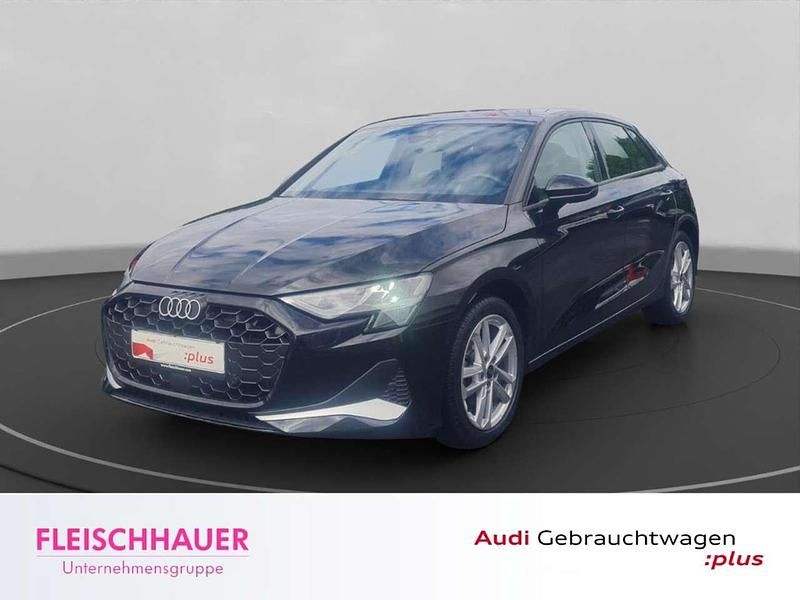 Schwarz Gebraucht 2024 Audi A3 Sportback Advanced Limousine | 34.990 € (Fairer Preis) - Bild 1/4