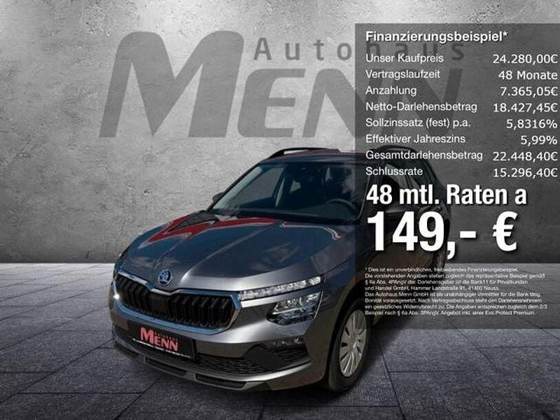 Grau Neu 2024 Skoda Kamiq SUV | 24.280 € (Guter Preis) - Bild 1/4