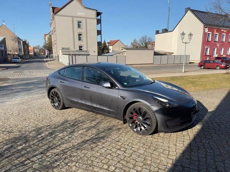 Gebraucht Tesla Model 3 Performance 377 kW (513 PS) 2022 Grau Limousine