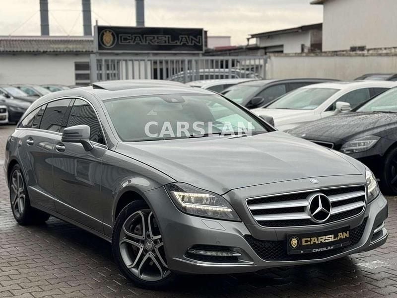 Palladiumsilber Gebraucht 2013 Mercedes CLS350 Kombi | 17.998 € (Fairer Preis) - Bild 1/4