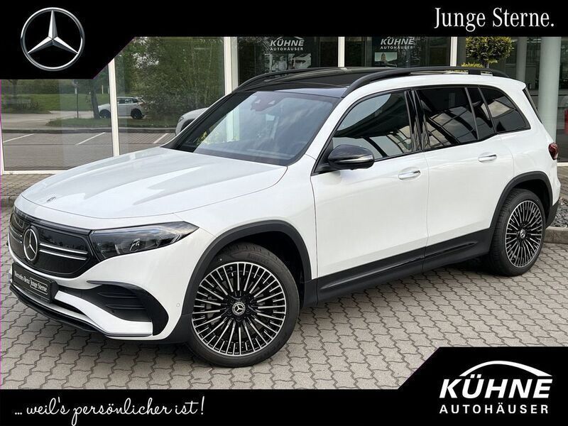 Weiß, Gebraucht 2024 Mercedes EQB350 AMG line SUV | 43.990 € (Guter Preis) - Bild 1/4