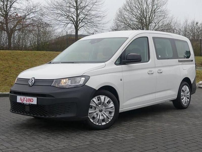 Gebraucht VW Caddy Maxi Basis 114 PS (83 kW) 2021 Weiss Van / Kleinbus