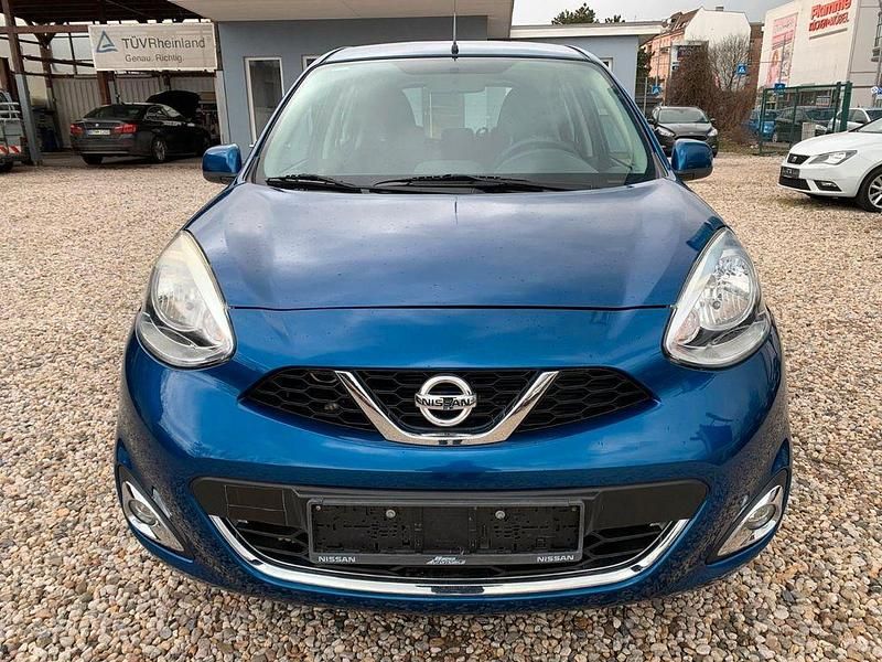 Gebraucht Nissan Micra Acenta 80 PS (58 kW) 2017 Blau Kleinwagen