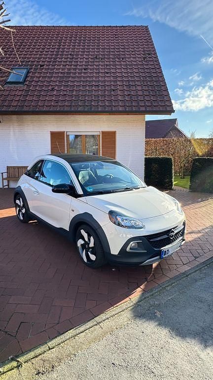 Gebraucht Opel Adam Rocks Rocks 101 PS (74 kW) 2015 Weiß Kleinwagen