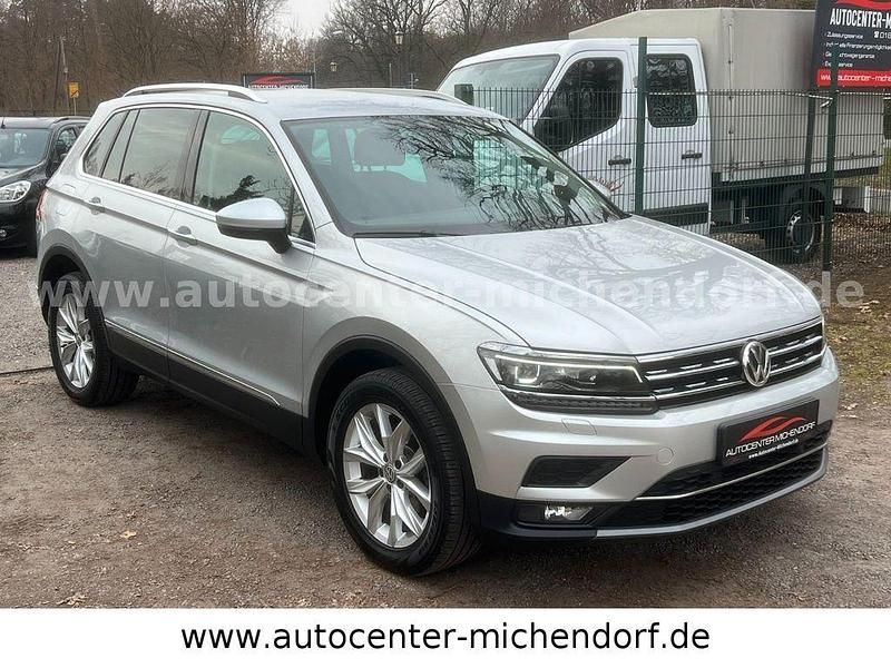 Gebraucht VW Tiguan Highline 150 PS (110 kW) 2018 Silber SUV