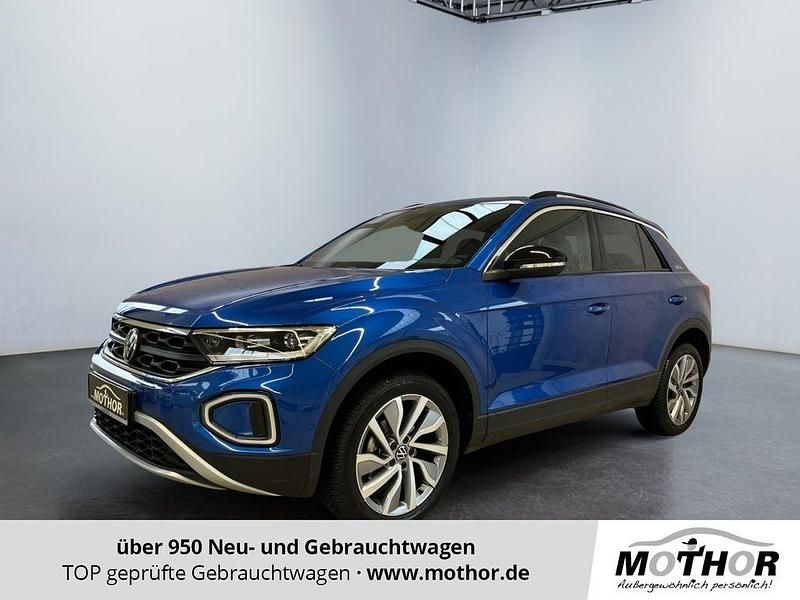 Ravennablau Gebraucht 2025 VW T-Roc Goal SUV | 31.940 € (Guter Preis) - Bild 1/4