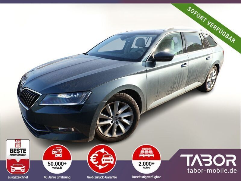 Quarzgrau metallic Gebraucht 2019 Skoda Superb Style Kombi | 17.888 € (Guter Preis) - Bild 1/4