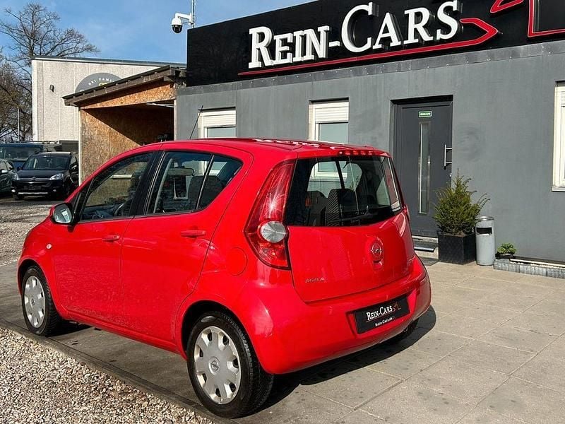 Gebraucht Opel Agila Edition 65 PS (47 kW) 2008 Rot Kleinwagen