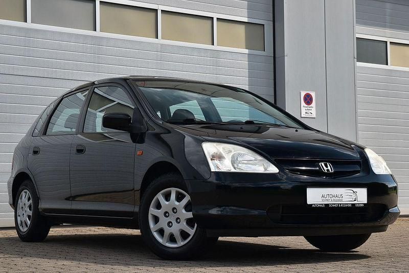 Schwarz Gebraucht 2003 Honda Civic S Limousine | 1.399 € (Fairer Preis) - Bild 1/4