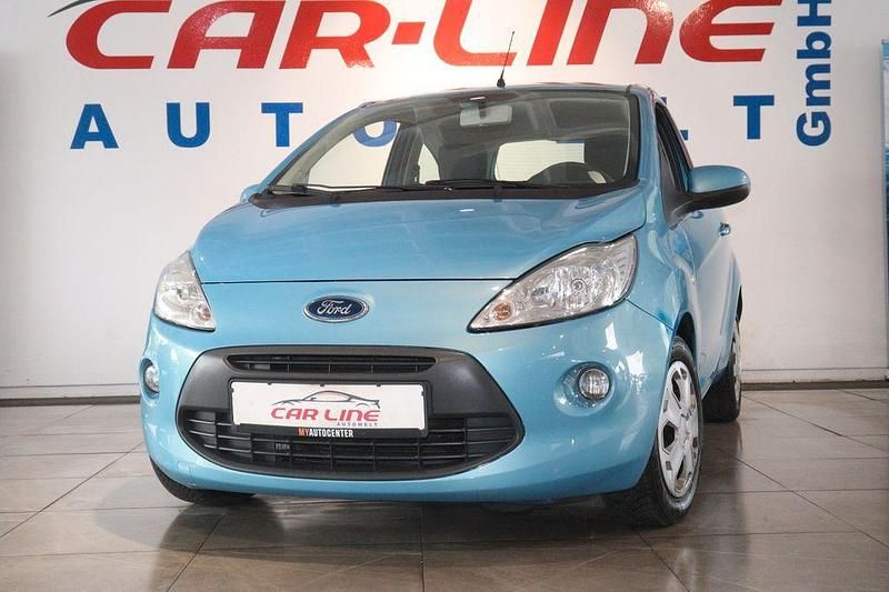 Blau Gebraucht 2009 Ford Ka Titanium Kleinwagen | 4.555 € (Teuer) - Bild 1/4