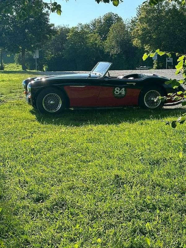 Gebraucht Austin Healey 100/6 102 PS (75 kW) 1958 Schwarz rot Cabrio
