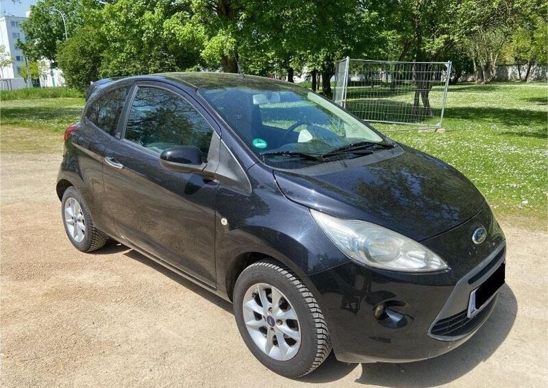 Schwarz Gebraucht 2010 Ford Ka Kleinwagen | 3.200 € - Bild 1/4