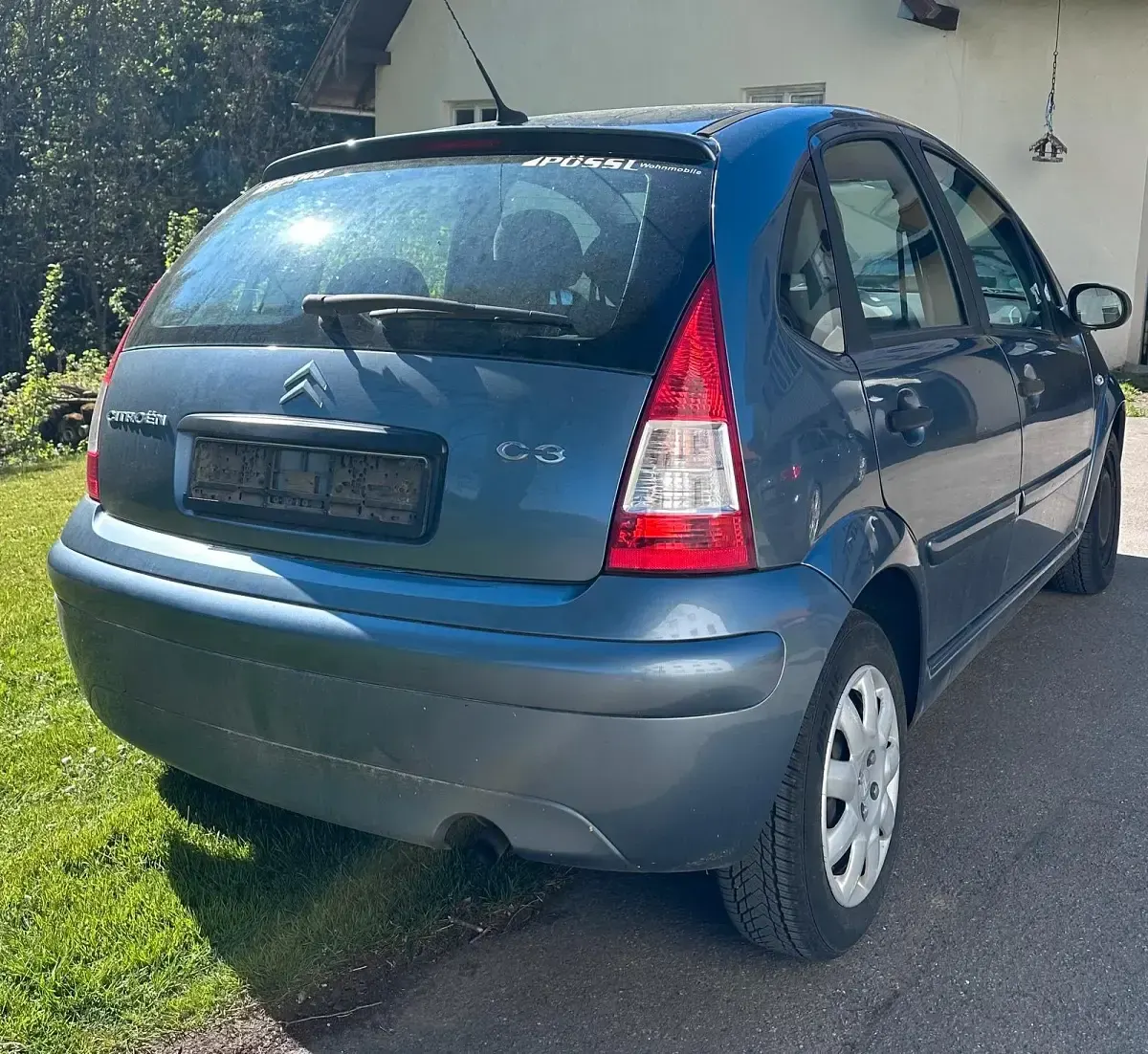 Used Citroën C3 60 HP (44 kW) 2007 Grey Sedan
