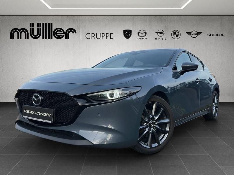 Gebraucht Mazda 3 Selection 122 PS (89 kW) 2019 Polymetal grey Limousine
