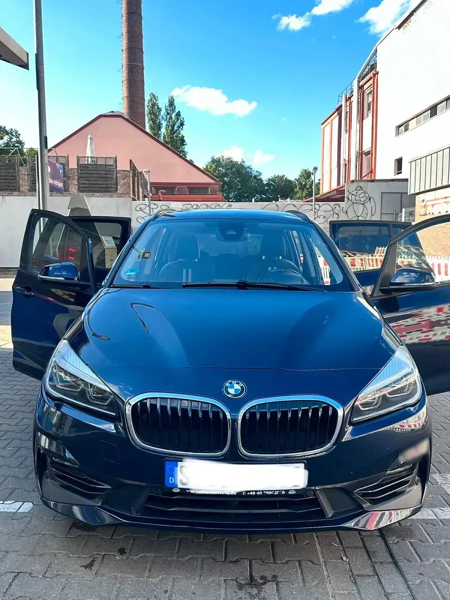 Gebraucht BMW 216 Gran Tourer 109 PS (80 kW) 2019 Blau Van / Kleinbus