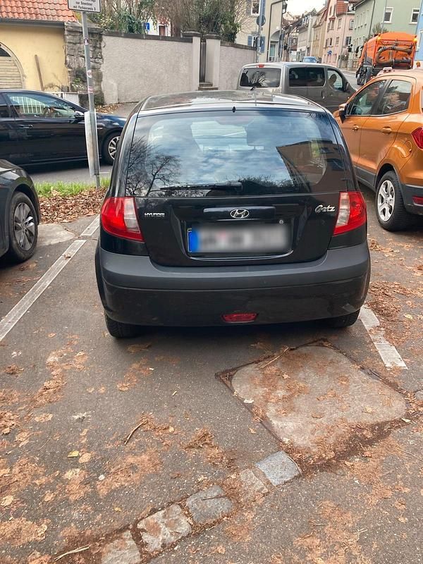 Schwarz Gebraucht 2008 Hyundai Getz Kleinwagen | 1.300 € (Guter Preis) - Bild 1/4