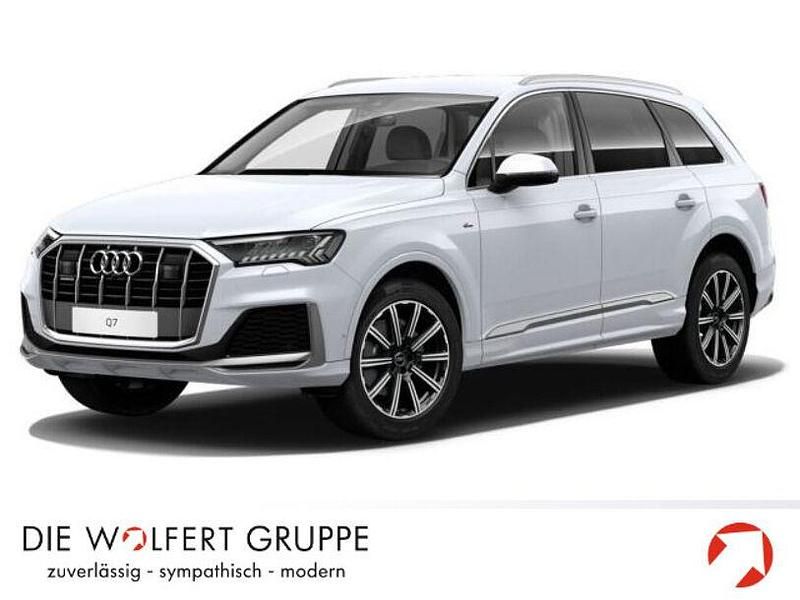 Gebraucht Audi Q7 S-Line 286 PS (210 kW) 2021 Gletscherweiß metallic SUV