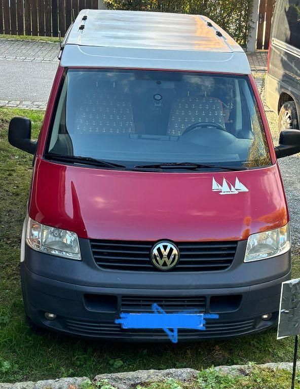 Gebraucht VW T5 84 PS (61 kW) 2008 Rot Van