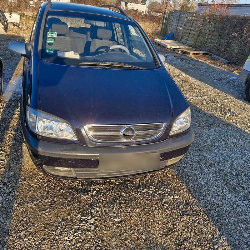 Gebraucht Opel Zafira 92 PS (67 kW) 2004 Blau Van / Kleinbus