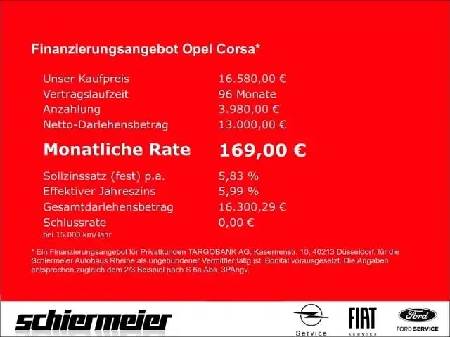 Gebraucht Opel Corsa 101 PS (74 kW) 2025 Schwarz Limousine