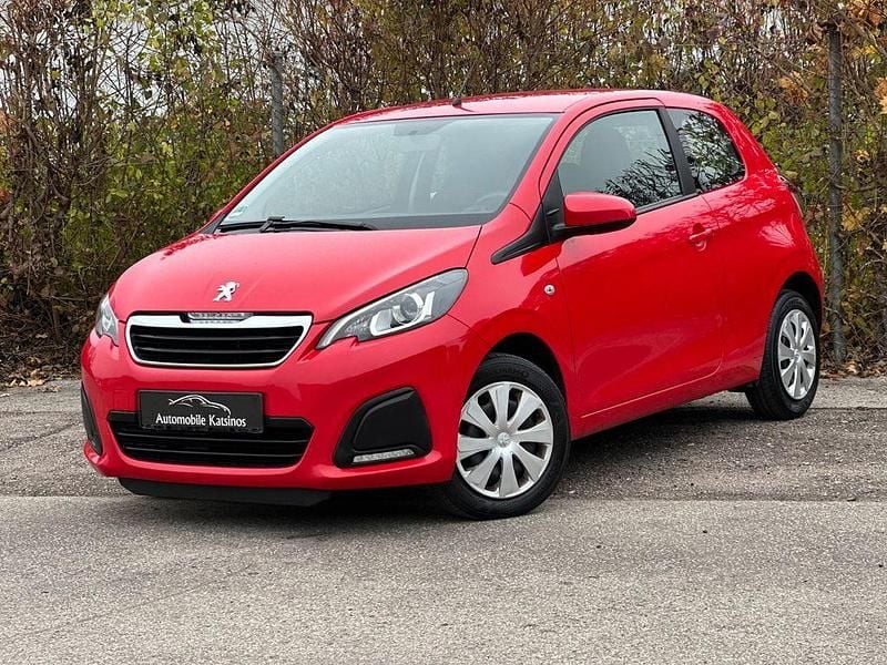 Rot Gebraucht 2015 Peugeot 108 Active Kleinwagen | 2.999 € (Fairer Preis) - Bild 1/4