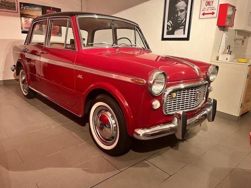 Rot Gebraucht 1960 Fiat 1200 Limousine | 12.000 € - Bild 1/4